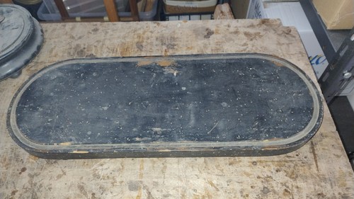 Base ovale legno per - ,