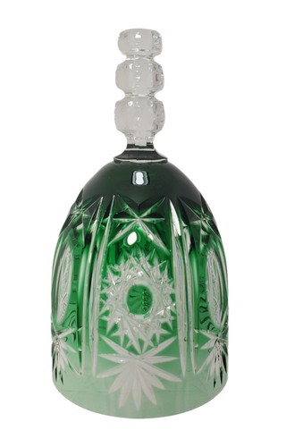 Ventaglio vintage verde - , boemo