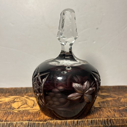 Campana cristallo rosso - cristallo,